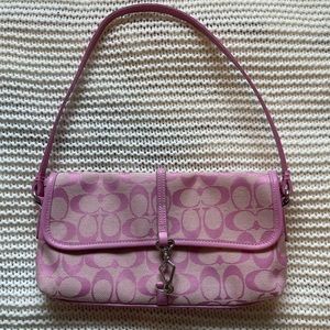 Vintage Coach pink handbag